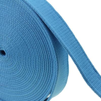 东莞生产厂家 优质加厚彩色棉织带 蓝色帆布织带 棉腰带织带定做